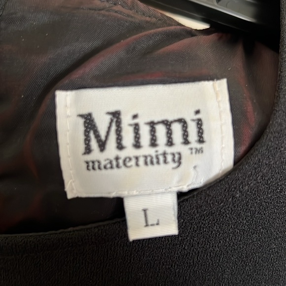 MIMI MATERNITY Women’s 2 Piece Jacket/Sleveless Dress Size L - Picture 9 of 16